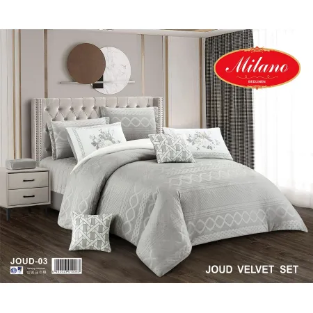 Milanobedlinen Comforter Joud Velvet Single 4pcs Set